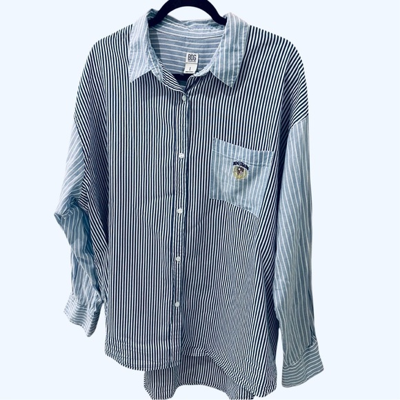 Urban Outfitters BDG oversized slouchy cotton button down shirt Large - Picture 3 of 11